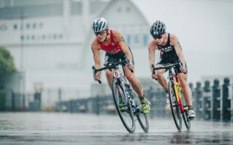 Flora Duffy competing